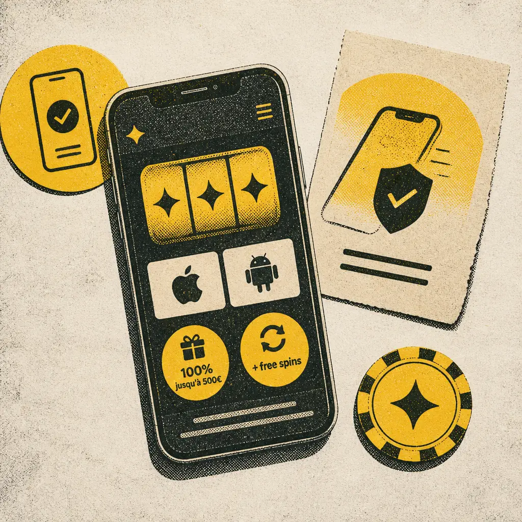 Application Spinsy Casino – Jouer sur iOS et Android visual guide for Spinsy Casino